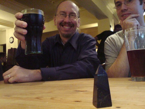 Bob, Blue Obelisk and a Coke