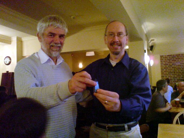 Bob receives his Blue Obelisk II